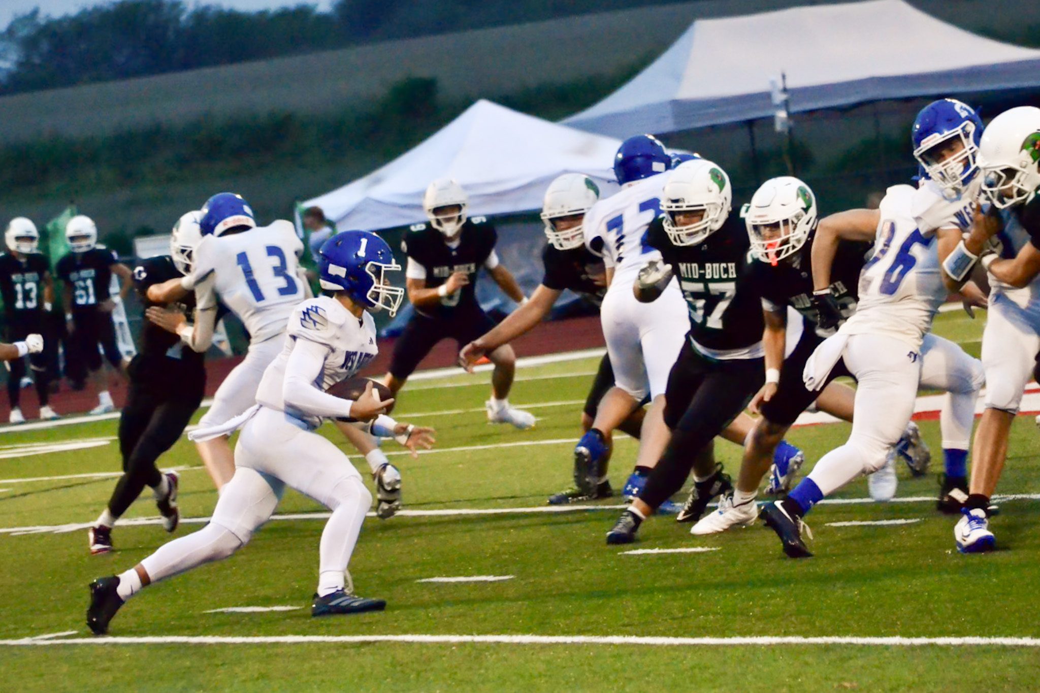 Mid-Buchanan hands West Platte first loss