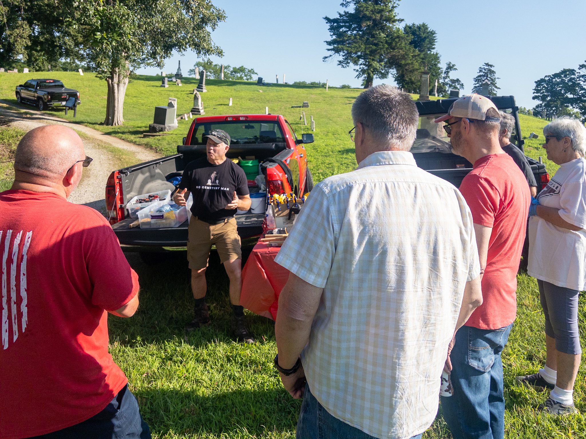 A brush with history: Restoring stones, reviving stories