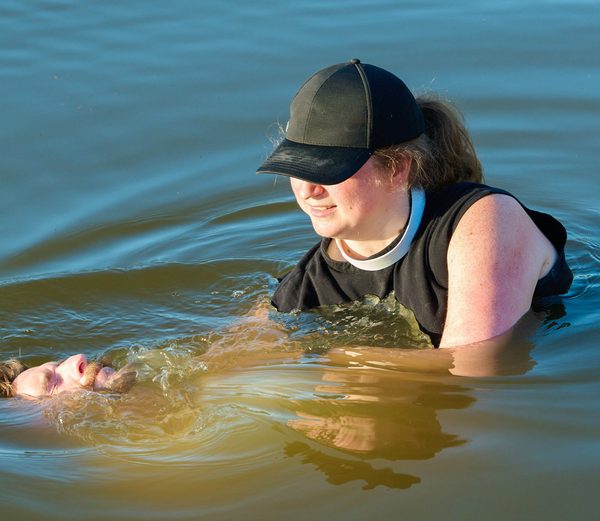 Faith takes a plunge